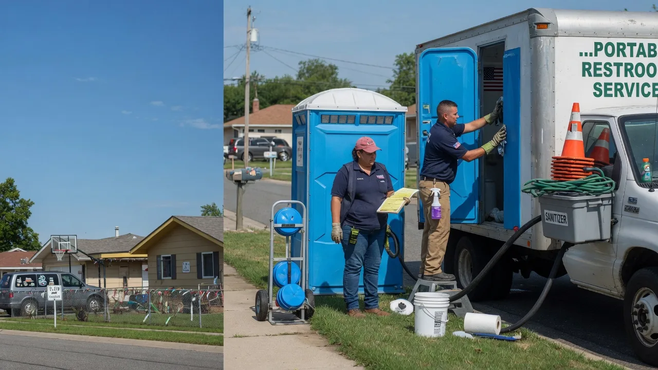 Portable Toilet Rental in Ogallah, KS near me